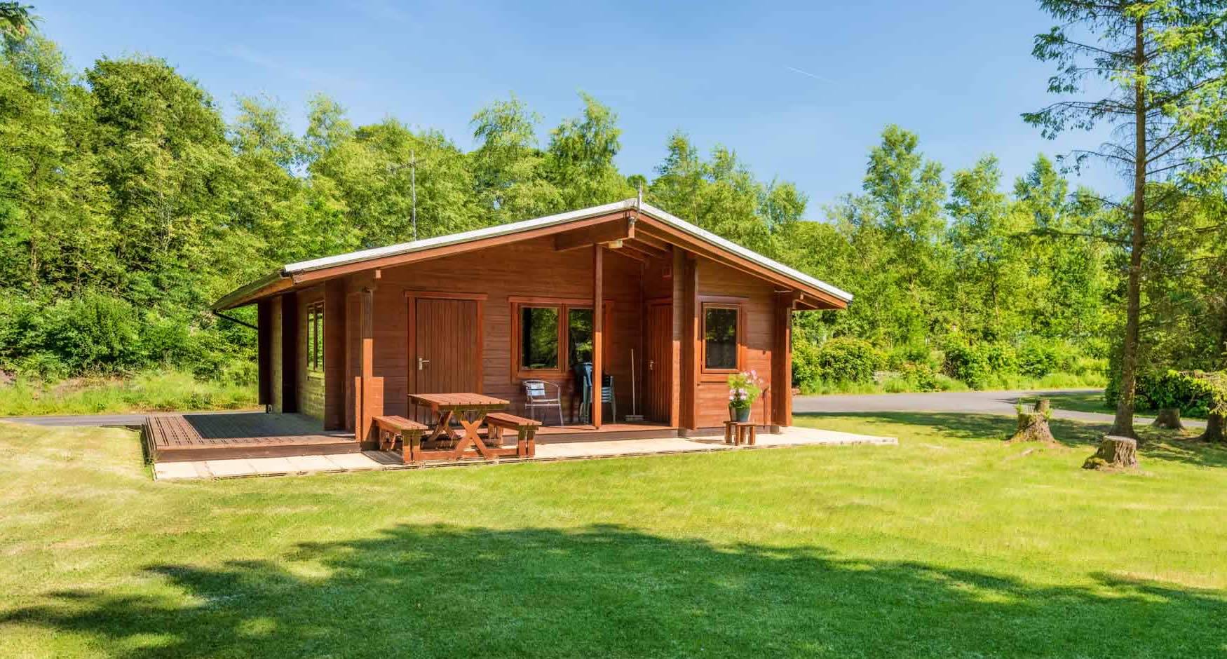 Larch Self Catering Holiday Lodge in the Yorkshire Dales