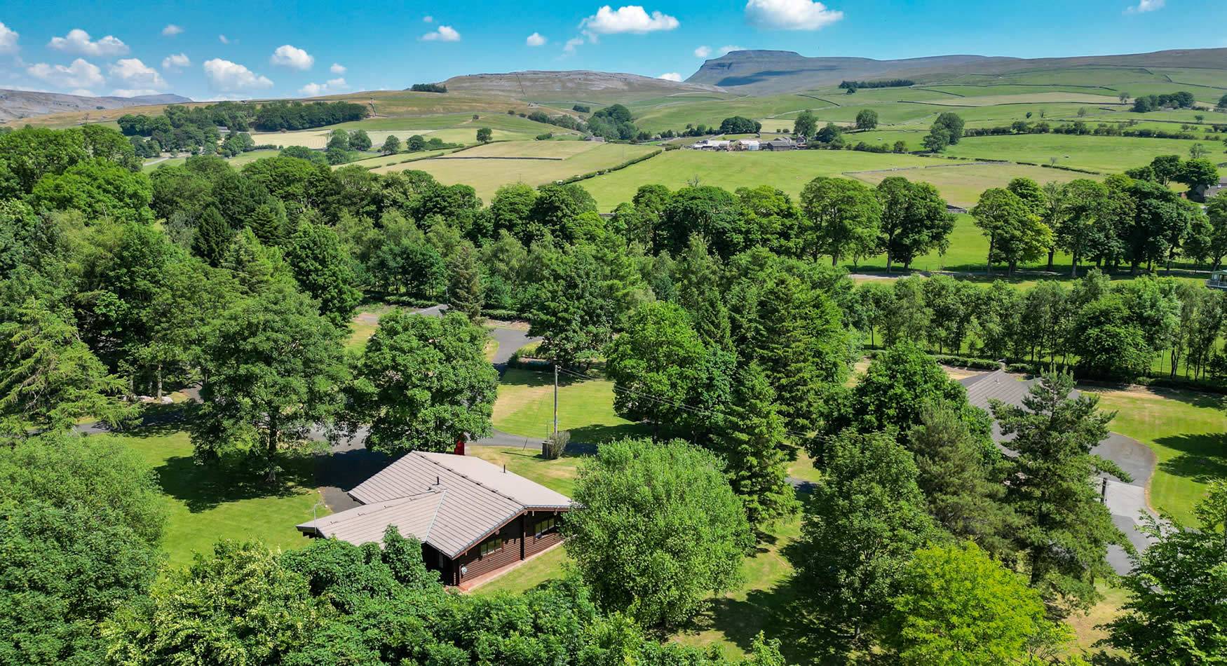 Holly Lodge Self Catering Holiday Cabin in the Yorkshire Dales