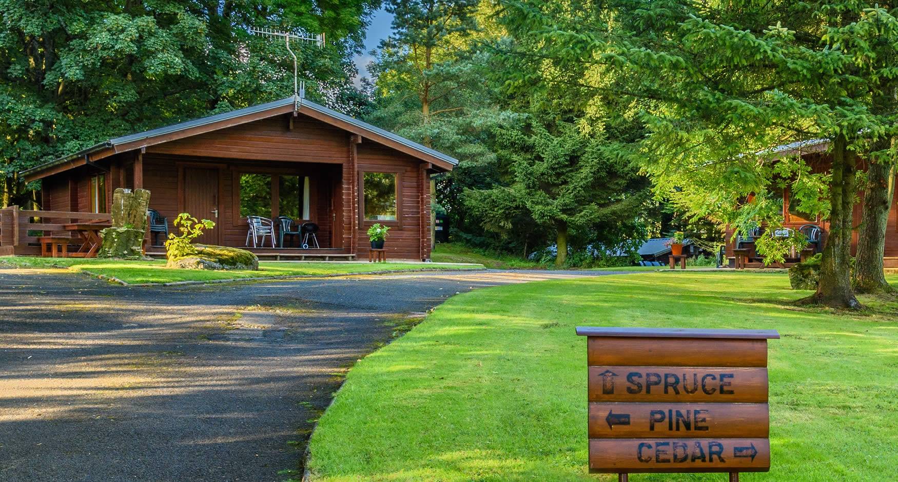 Spruce Lodge Self Catering Log Cabin in the Yorkshire Dales