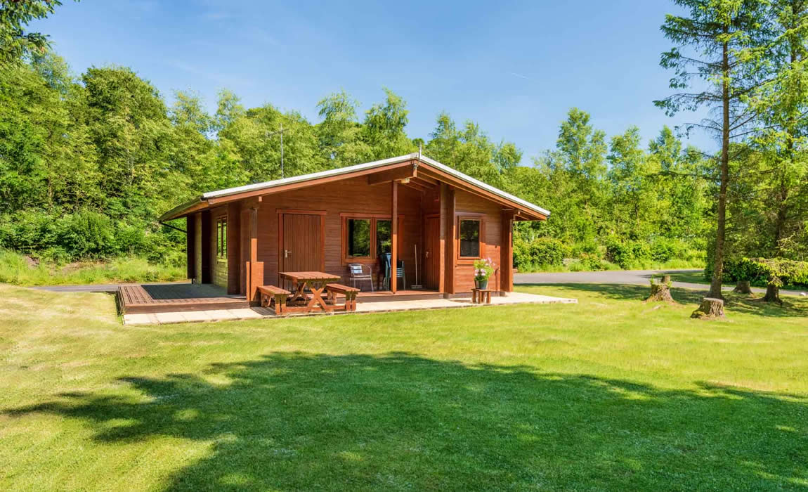 Larch Self Catering Log Cabin in the Yorkshire Dales