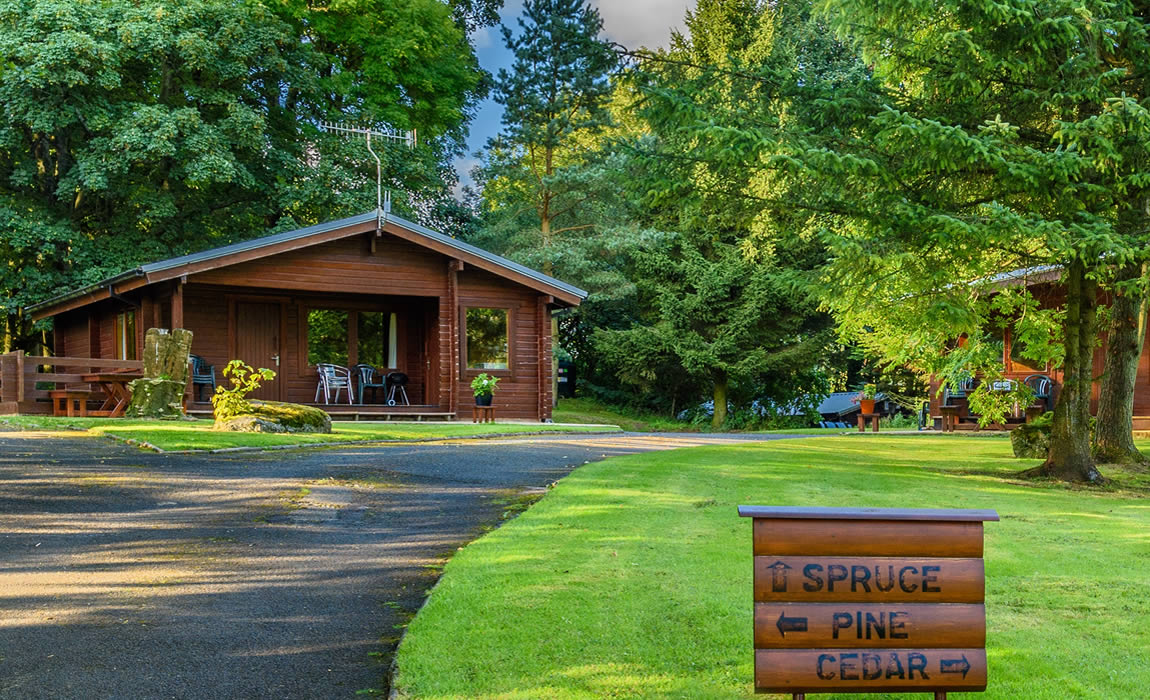 Spruce Lodge Self Catering Log Cabin in the Yorkshire Dales