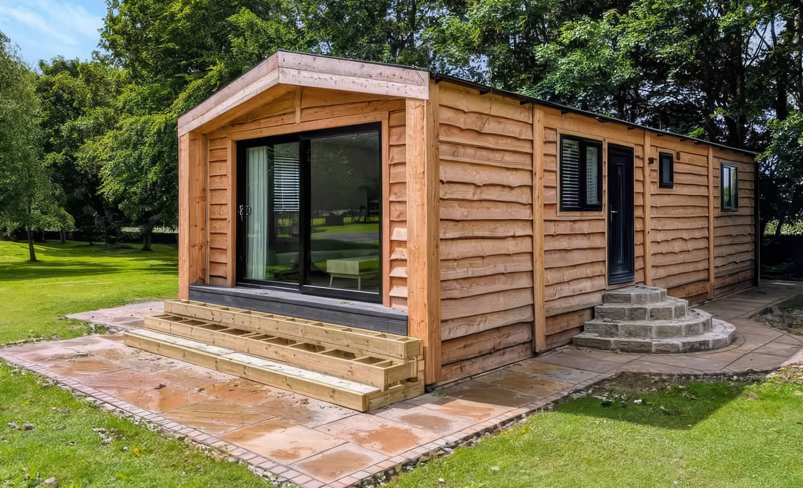 Willow Lodge Self Catering Holiday Cabin in the Yorkshire Dales